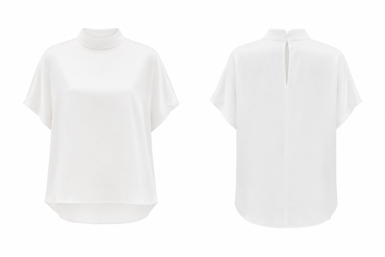 Elegant white blouse