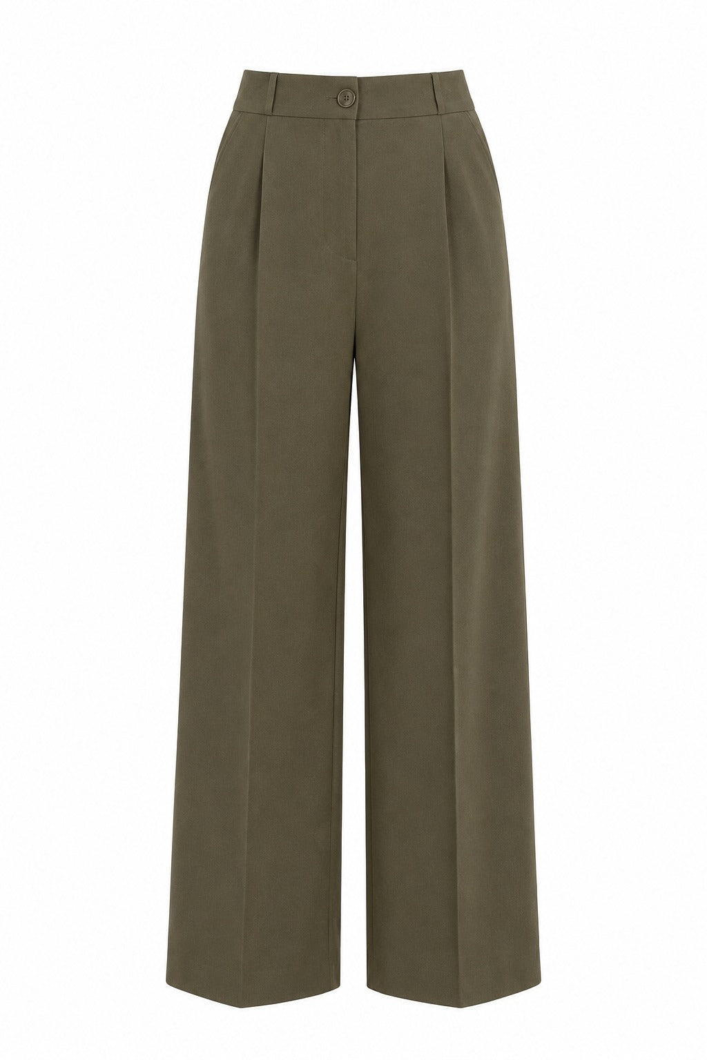 Olive High Waist Pants