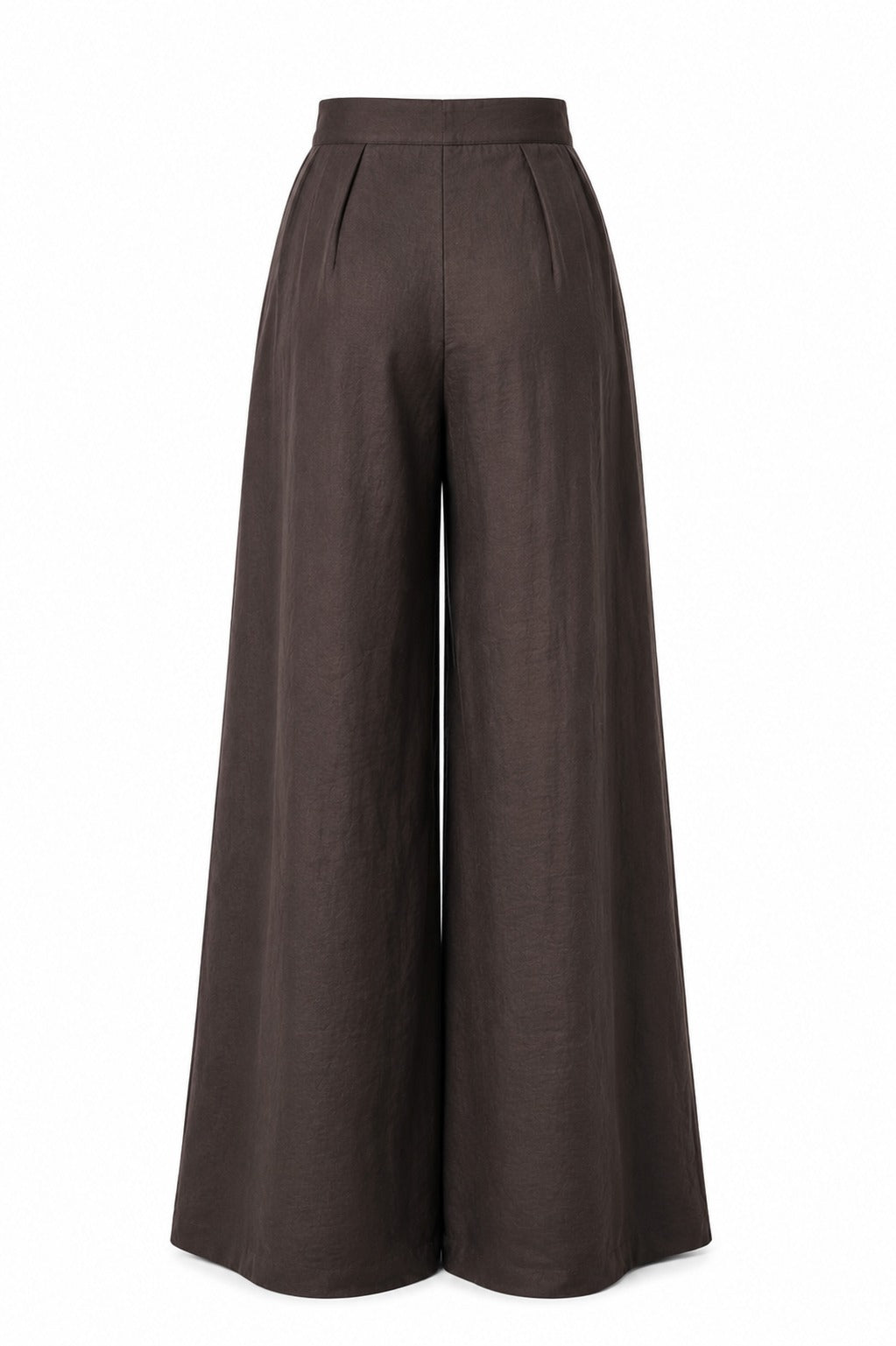 Dark Brown Wide Leg Pants