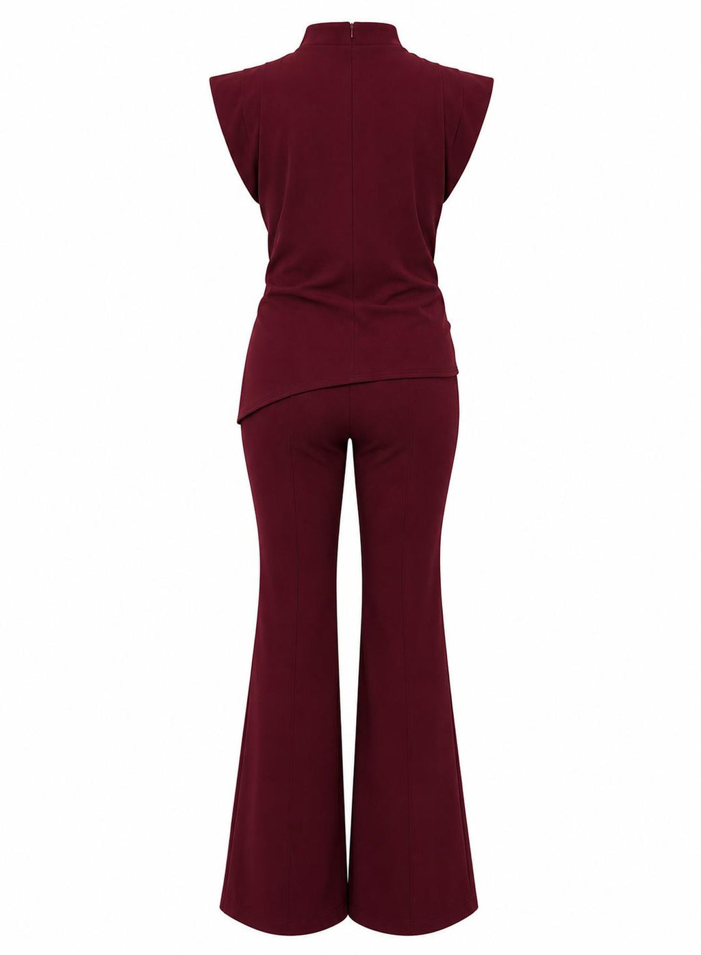 Burgundy Gold Detail Set