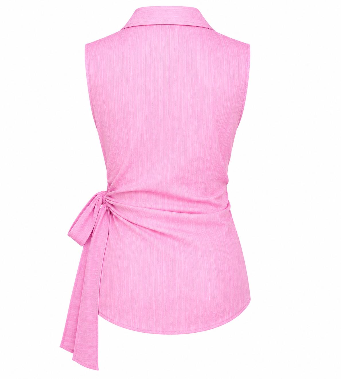 Pink Wrap Top