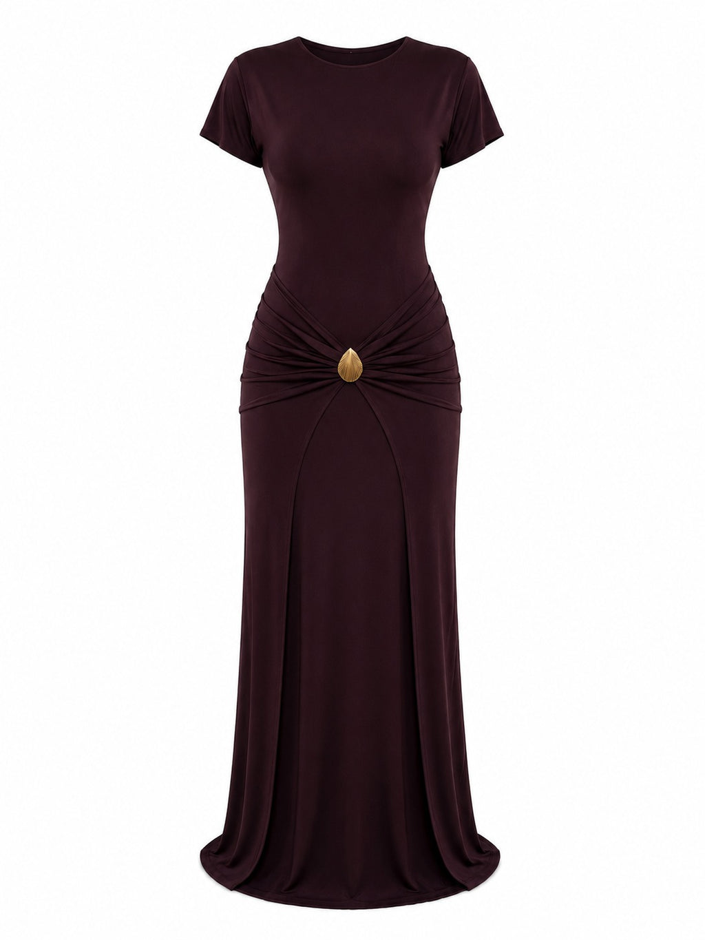 Brown Charm Maxi Dress