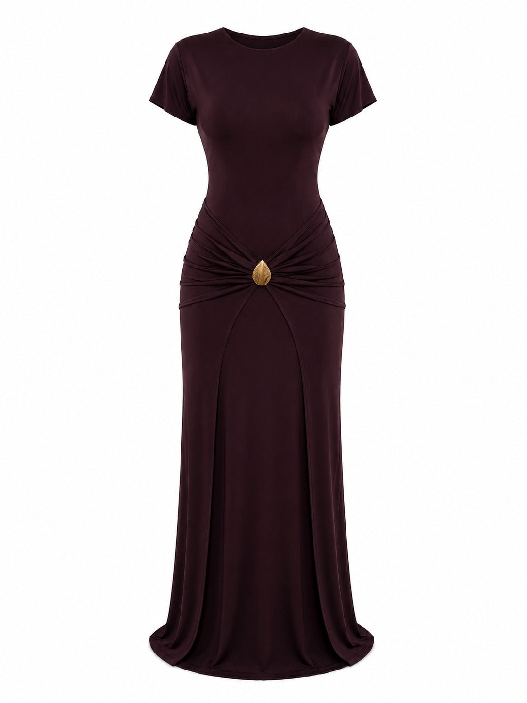 Brown Charm Maxi Dress
