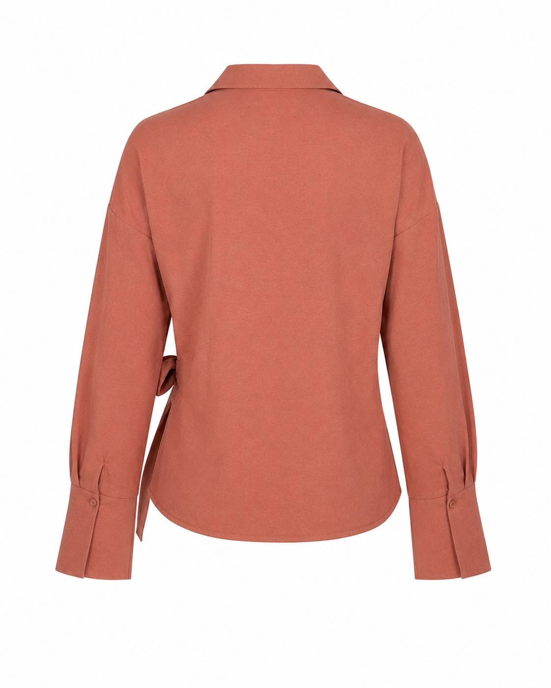 Dusty Rose Chic Wrap Top
