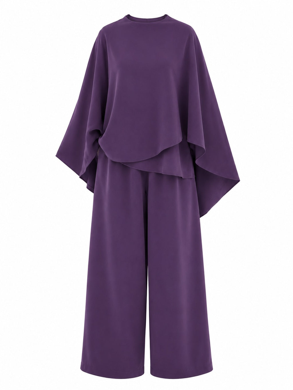 Purple Layered Top Set
