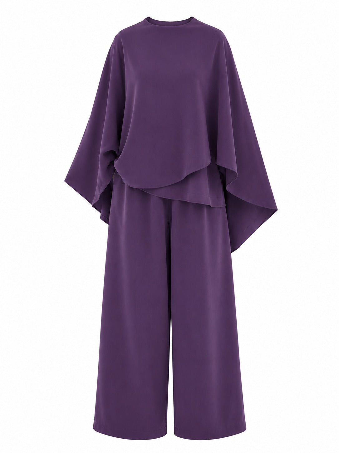 Purple Layered Top Set