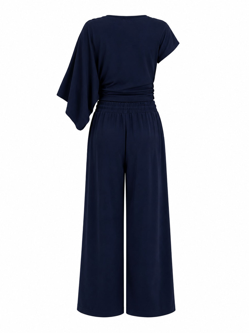 Navy Asymmetric Top Set